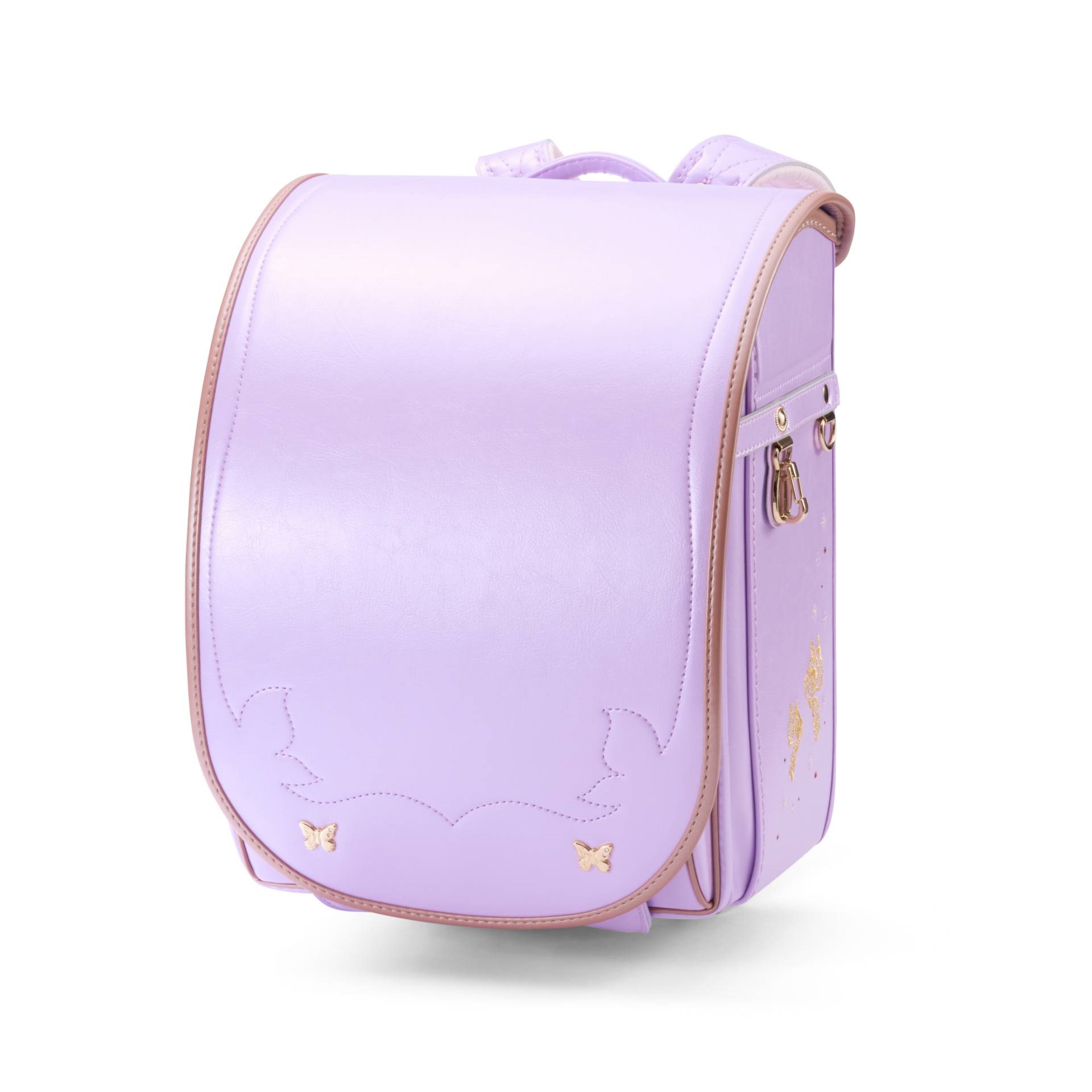 萬勇鞄ランドセル 「ファラーシャ」 パール系人工皮革 アスターラベンダー