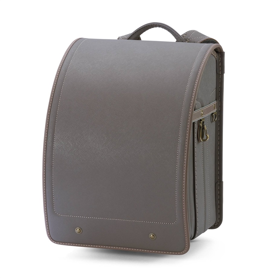 ノブレス 牛革ハイブリッド157シボ スモーキグレー×ブラウン