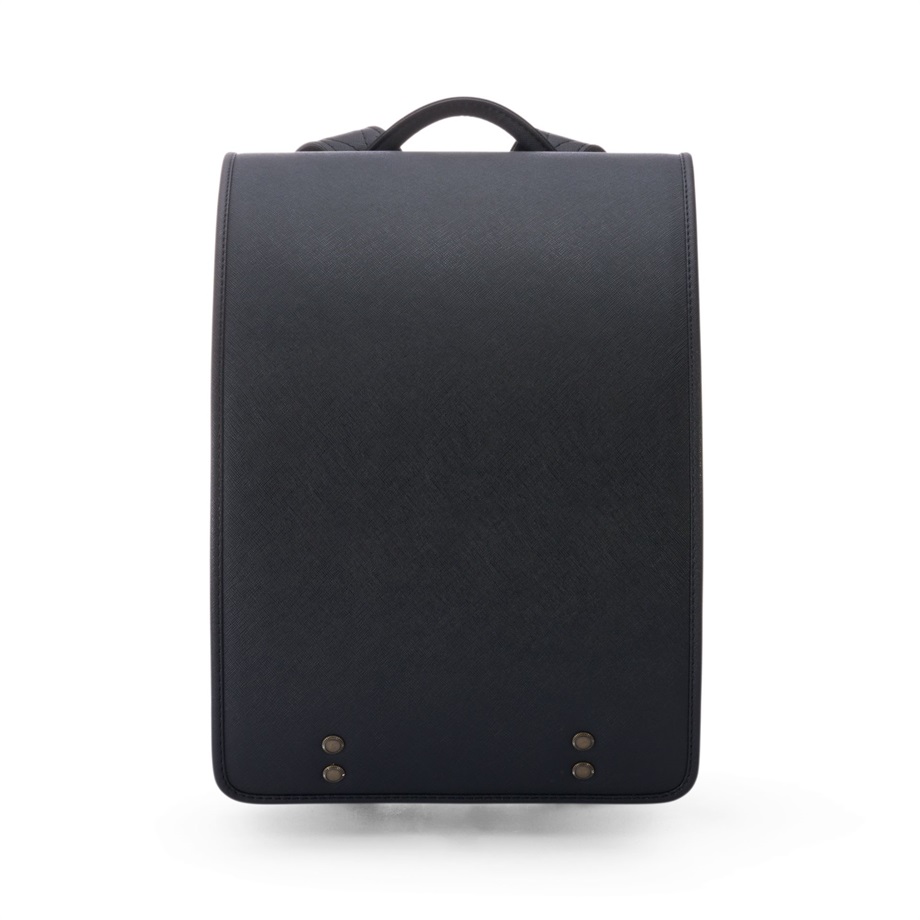 皮革バックパック ブラック レクト 人工皮革157シボ 157ブラック×モスグレイ|2027年度 萬勇鞄