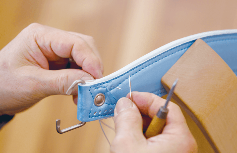 負担がかかっても、ほつれない。